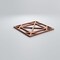 Ekena Millwork Extra Small Buxton Decorative Fretwork Wood Wall Panels, Cherry, 7 3/8"W x 7 3/8"H x 3/8"T WALW08X08X0375BUXCH - alternate 2